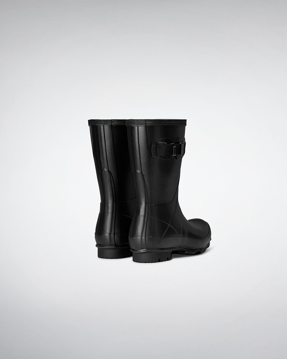 Galochas Curtas Hunter Feminina Pretas - Norris Field - 81YUBSCHL